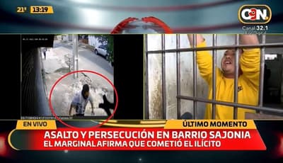 Detienen a delincuente con 19 antecedentes