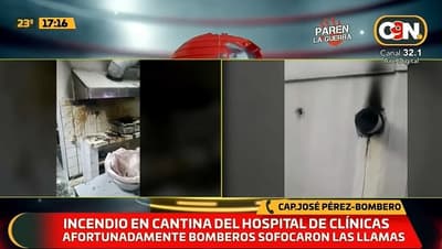 Controlan principio de incendio en Clínicas