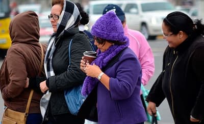 Anuncian marcado descenso de la temperatura