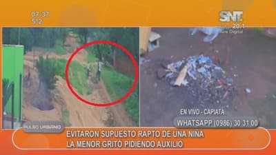 Vecinos impiden rapto de niña en Capiatá