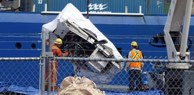 Recuperan los restos materiales del sumergible ‘Titán’