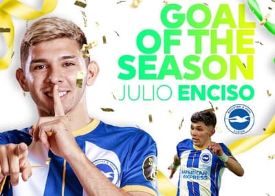 Gol de Enciso es elegido el mejor de la Premier 