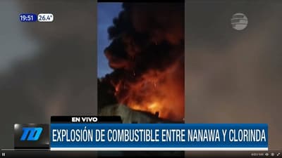 Estalla depósito clandestino de combustible en Clorinda 