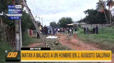 Matan a balazos a un joven en J. Augusto Saldívar