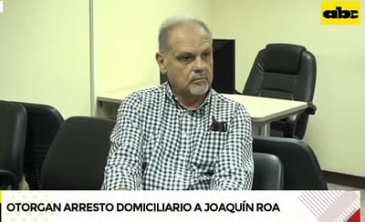 Otorgan prisión domiciliaria al exministro Joaquín Roa