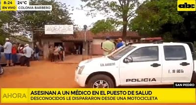 Asesinan a médico en la Colonia Barbero de San Pedro