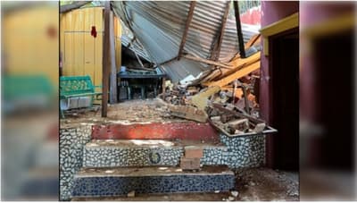 Derrumbe afecta la escuela de la Orquesta de Cateura