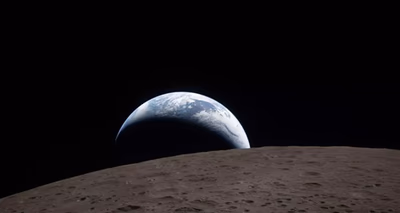 Artemisa II capta “amanecer” de la Tierra y eclipse