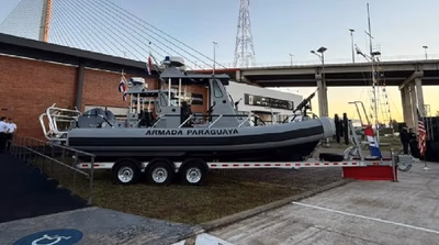 Armada recibe lanchas por USD 4 millones vía acuerdo SOFA