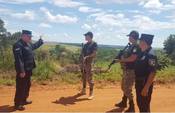 Canindeyú: guardia herido tras tiroteo entre Senad y Policía