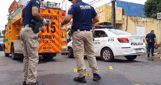 Asaltante abatido tras tiroteo con la Policía en Ñemby