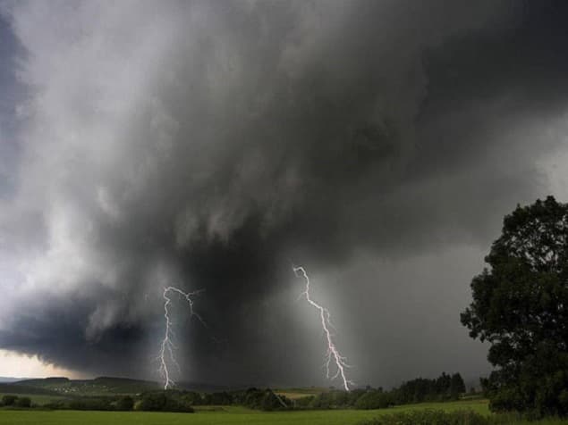 Viernes con lluvias y descenso de temperatura en el territorio nacional