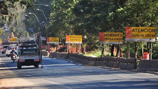 Nuevos accesos y salidas en la UNA por obras viales