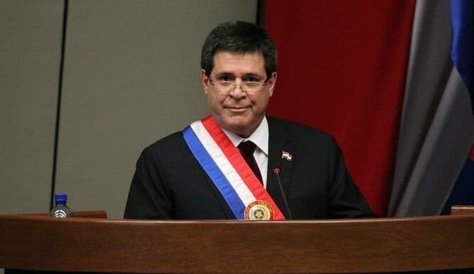 Cartes usó la Presidencia para mantener lazos con el terrorismo, según EE.UU. 