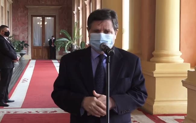 Euclides Acevedo da positivo a Covid-19 por segunda vez