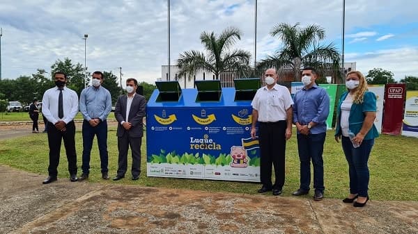 Lanzan campaña de reciclaje en Luque