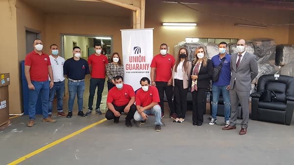 Empresa de transporte internacional dona insumos a Hospital Regional de Caazapá  