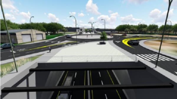 Este lunes iniciarán obras del paso a desnivel en el cruce Tres Bocas