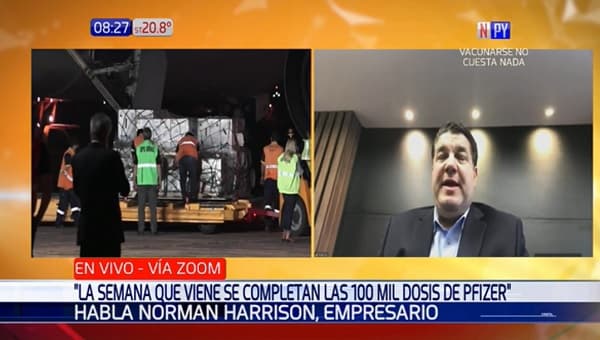 Anuncian llegada de 34.000 dosis de Pfizer este viernes