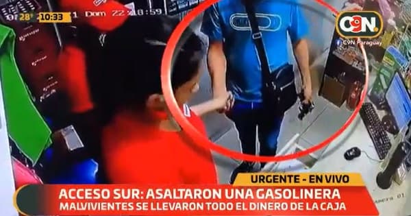 Delincuentes se llevan más de G. 6 millones de surtidor en Ñemby