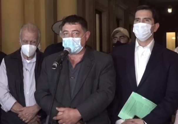 Manifestación de camioneros: Anuncian cuarto intermedio y nueva reunión