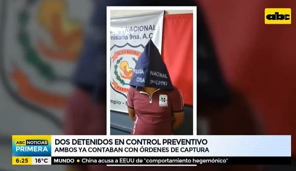 Agentes del Grupo Lince detienen a dos personas con orden de captura