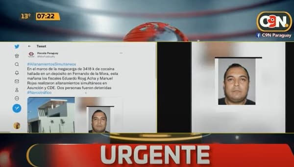 Detienen a dos sospechosos en el caso de la megacarga de cocaína