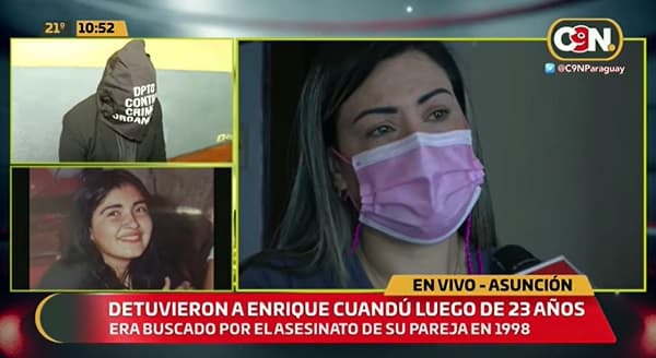 Detienen a hombre que estuvo 23 años prófugo por asesinato de una mujer