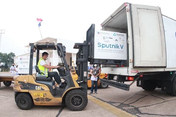 Arriba lote de 20.000 dosis de Sputnik V