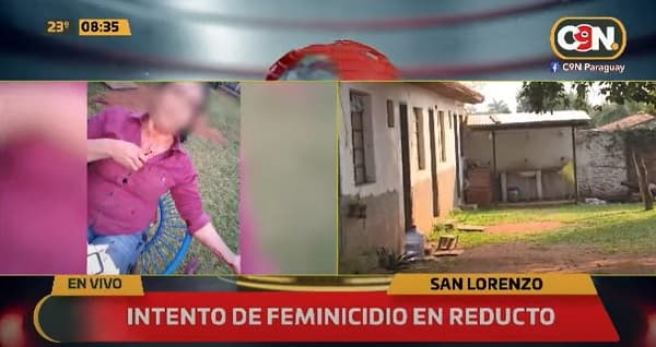Mujer es víctima de intento de feminicidio en San Lorenzo