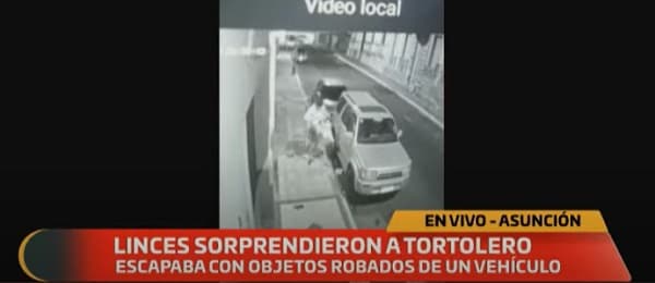 Agentes del Grupo Lince sorprenden a “tortolero”