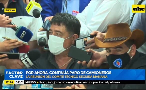 Acuerdo para levantar el paro de los camioneros está cerca