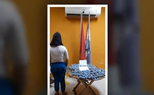 Detienen a una adolescente con 10 kilos de marihuana