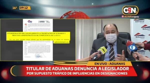 Director denuncia a senador, pero asume que compartían “grupo de oración”