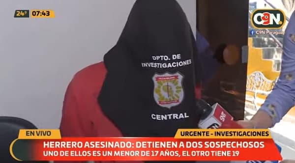 Detienen a joven tras crimen en Capiatá