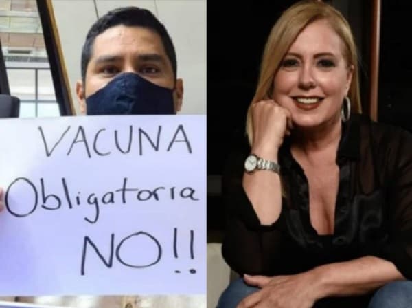 Diputado antivacunas dice que Menchi “es un peligro”