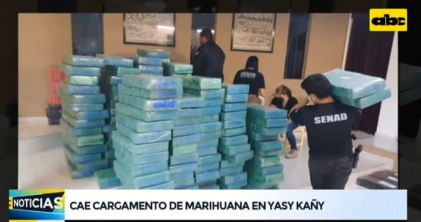 Cae cargamento de 2.900 kilos de marihuana