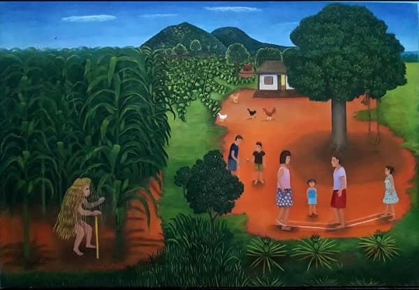 Exponen sobre “Nuevos enfoques naif: mitos, fiestas y procesiones” en Areguá