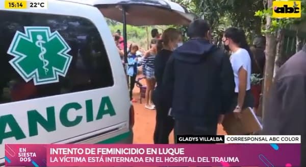 Reportan intento de feminicidio y posterior suicidio en Luque