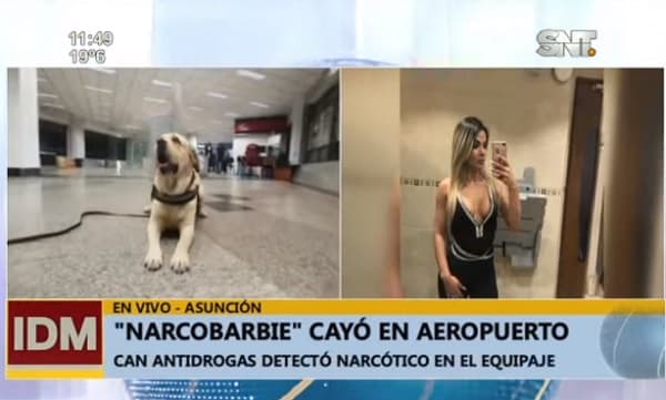 Imputan a “narcobarbie” detenida en aeropuerto