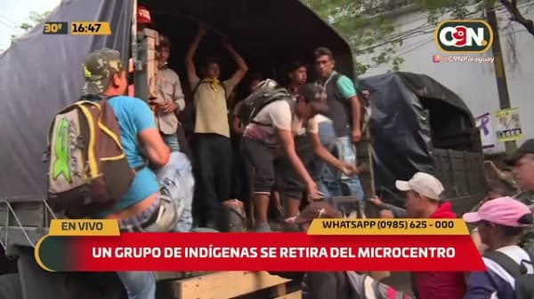 Militares trasladan a comunidades a parte de los manifestantes