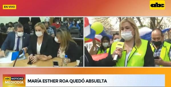 María Esther Roa pide renuncia de Sandra Quiñónez tras absolución