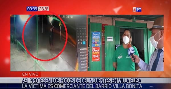 Vecinos denuncian que adictos roban cables de comercio en Villa Elisa