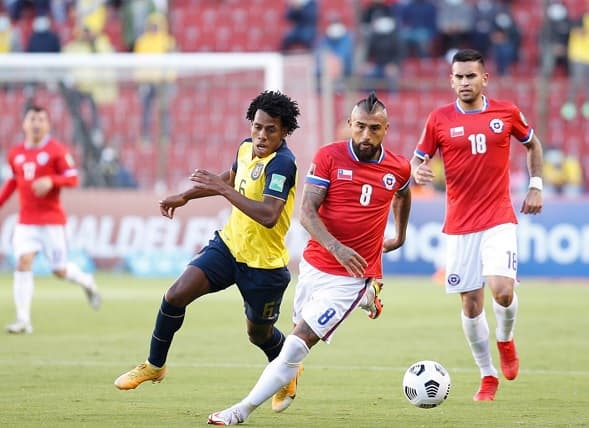 Ecuador y Chile igualan en Quito