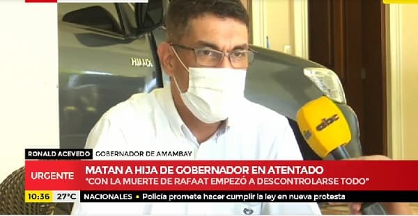 “Antes se respetaba el código de la mafia”, afirma gobernador Acevedo