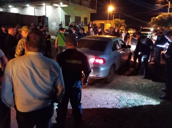 Acribillan a suboficial en Pedro Juan
