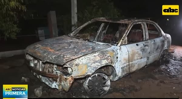 Hombre denuncia a su hermano por incendio de vehículo