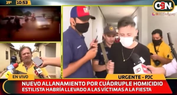 Cuádruple homicidio: Detienen a estilista en Pedro Juan