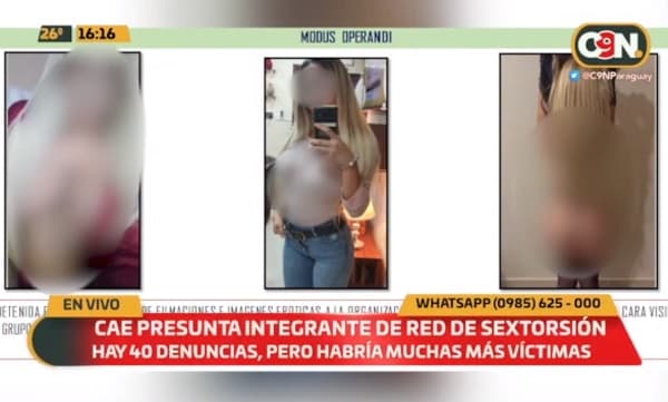 Detienen a Luana Rodas por casos de sextorsión