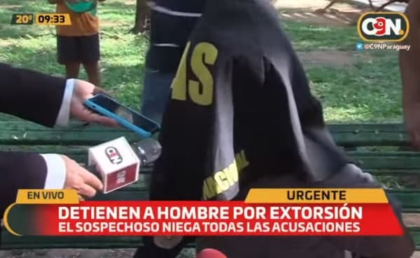 Detenido afirma que denunciante fue quien ofreció dinero